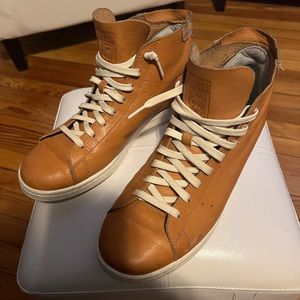 Adidas Horween Rare Stan Smith Mid Tan Sneakers, 12